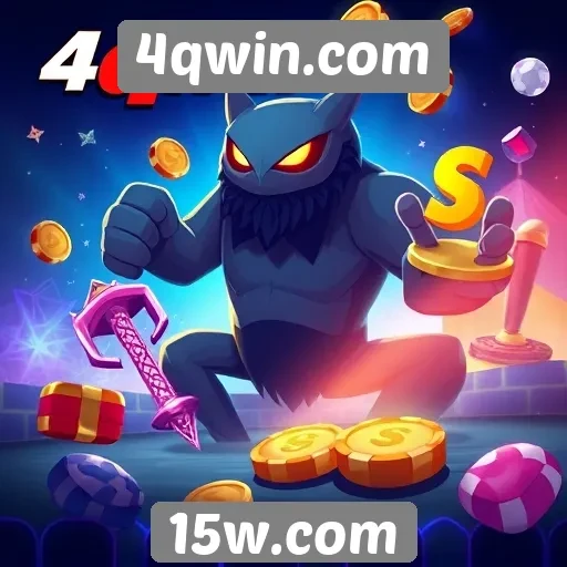 Exploração do catálogo de jogos em 4qwin.com