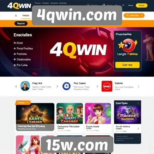 Análise da interface do usuário do 4qwin.com